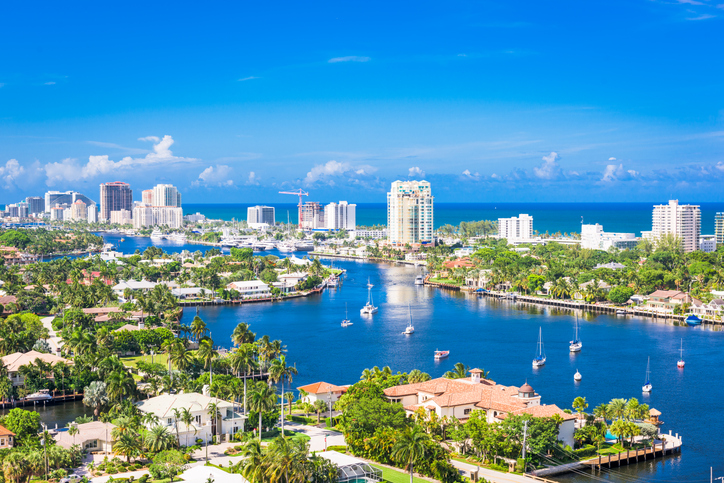 Panoramic Image of Oakland Park, Florida